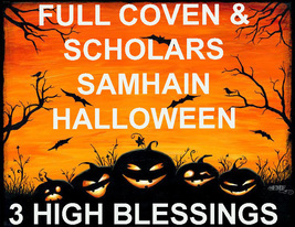 HAUNTED SCHOLARS COVEN FAVOR POWER GIFTS BLESSINGS SAMHAIN HALLOWEEN MAG... - $50.00