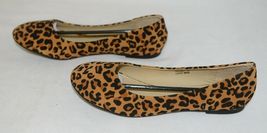 Anna Truman 1 Loepard Print Suede Womens Flats Size 7 And Half image 4