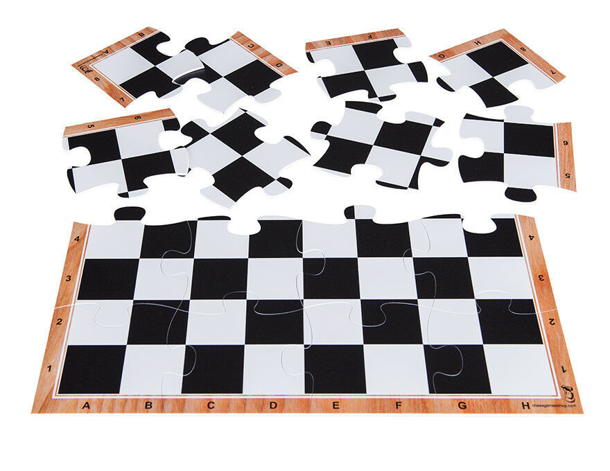 Standard TOURNAMENT size CHESS BOARD -Easy pack & carry-4x4-NEW ...