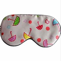 Umbrella Eye Mask for Sleeping 3D Reusable Pure Natural Silk Portable So... - $17.82