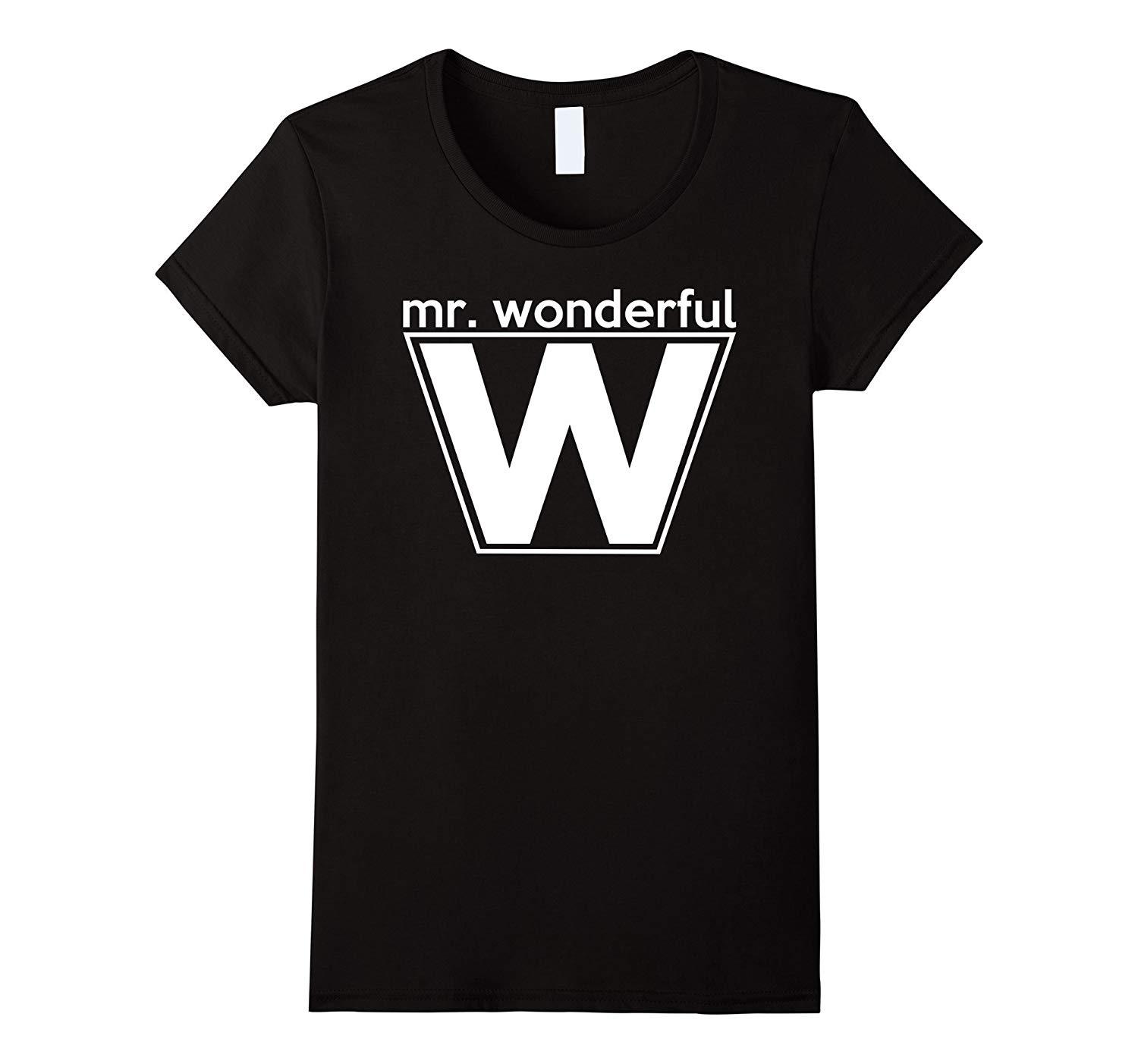 mr wonderful t shirt