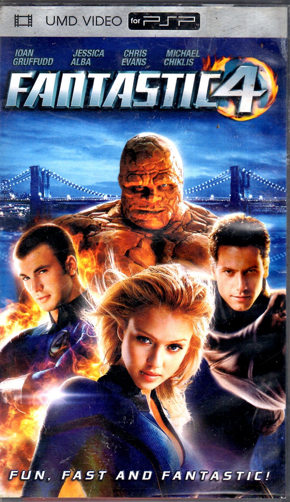 Fantastic 4 UMD Video For PSP Rated PG-13 - UMD