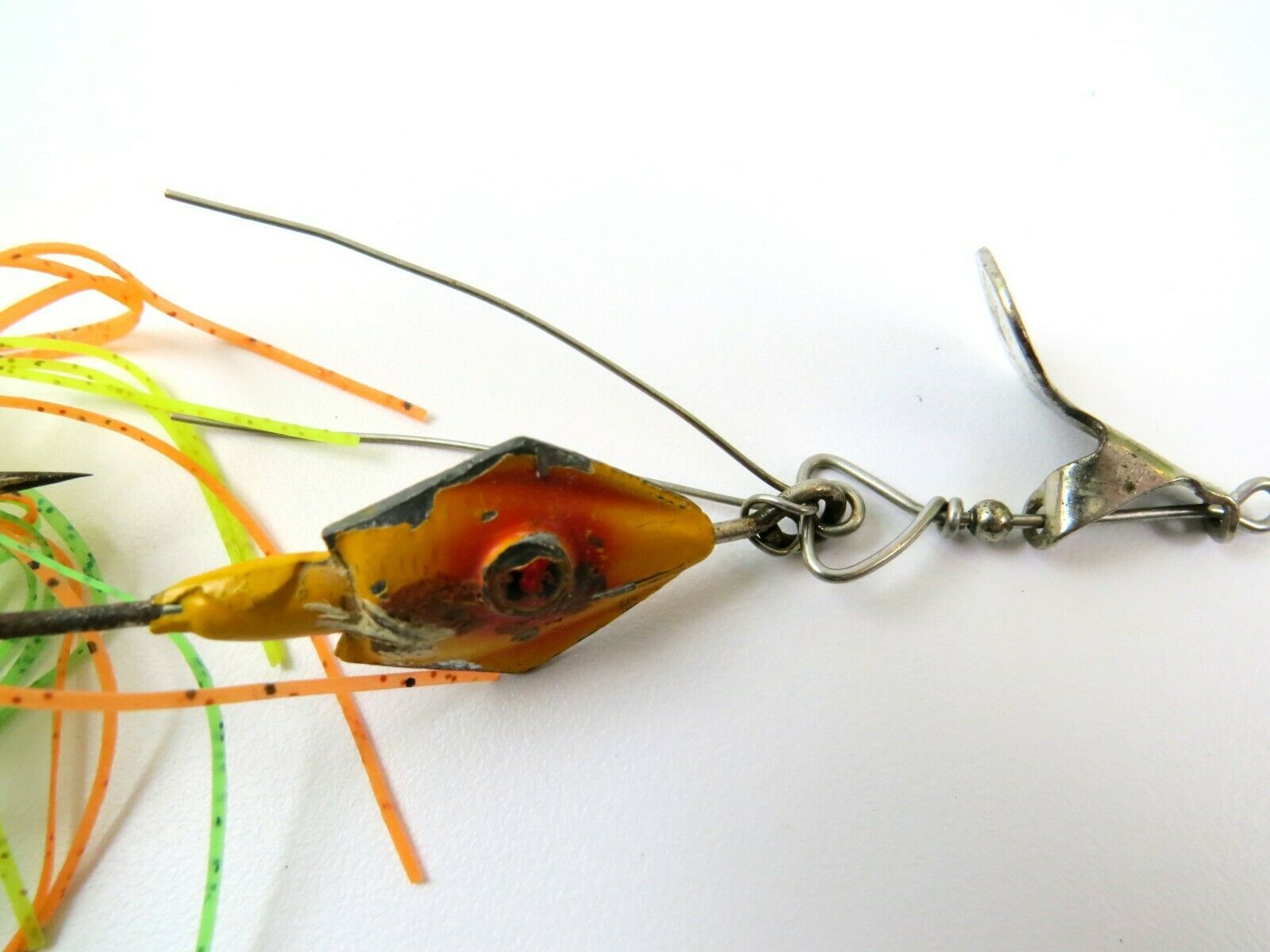 Vintage Fred Arbogast Hawaiian Wiggler Weedless Metal Jig Fishing Lure