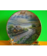 Thomas Kinkade Simpler Times MARCH - &quot;Emerald Isle Cottage&quot; Plate Excell... - $16.99