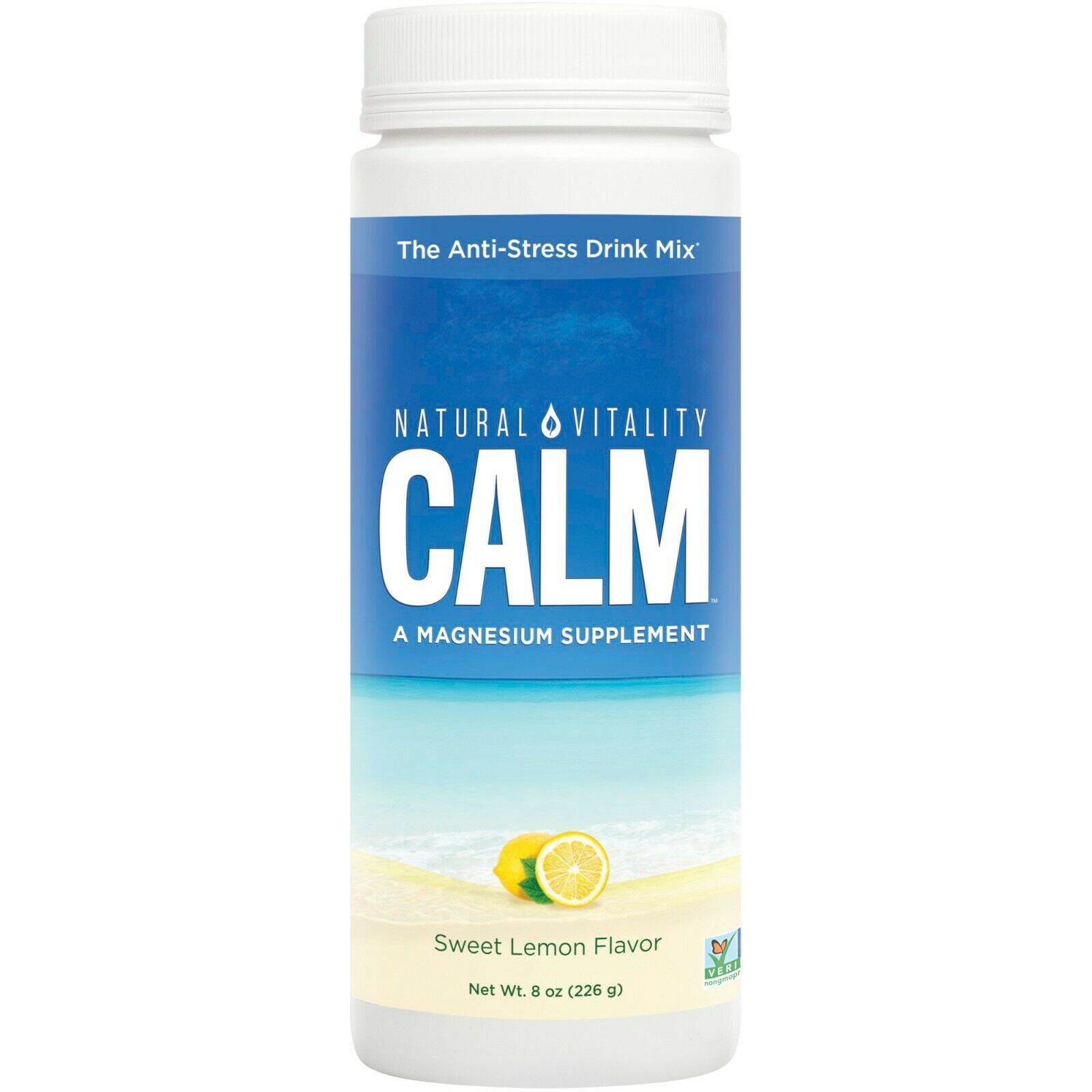 Natural Vitality Calm Orange Flavor 8 oz. Powder Anti-Stress Drink Mix - $27.71