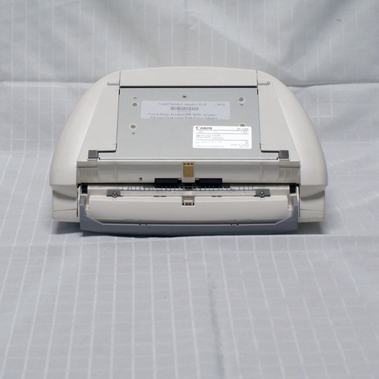 CANON DR3010C imageFormula Document Scanner 121 pages scan count with