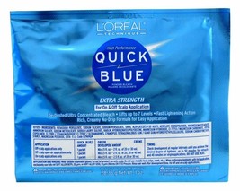 Loreal Quick Blue Powder Bleach Packs 1/DL 1 Oz (1 Count). - $5.44