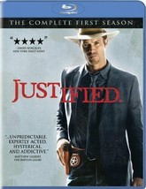 Justified The Complete First Season Blu-Ray Disc by Sony Pictures New 13... - $24.74