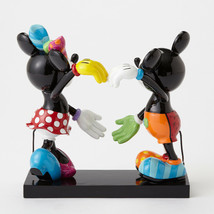 Disney Britto Mickey Mouse & Minnie Dancing Figurine 7" High Collectible 4055228 image 2