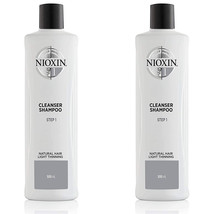 2-Nioxin Cleanser Shampoo 16.9 oz System 1-4 with Peppermint Oil for Fine/Natura - $43.99