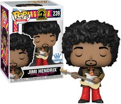 Funko Pop Rocks Jimi Hendrix 239 Funko Exclusive, Authentic Hendrix image 1