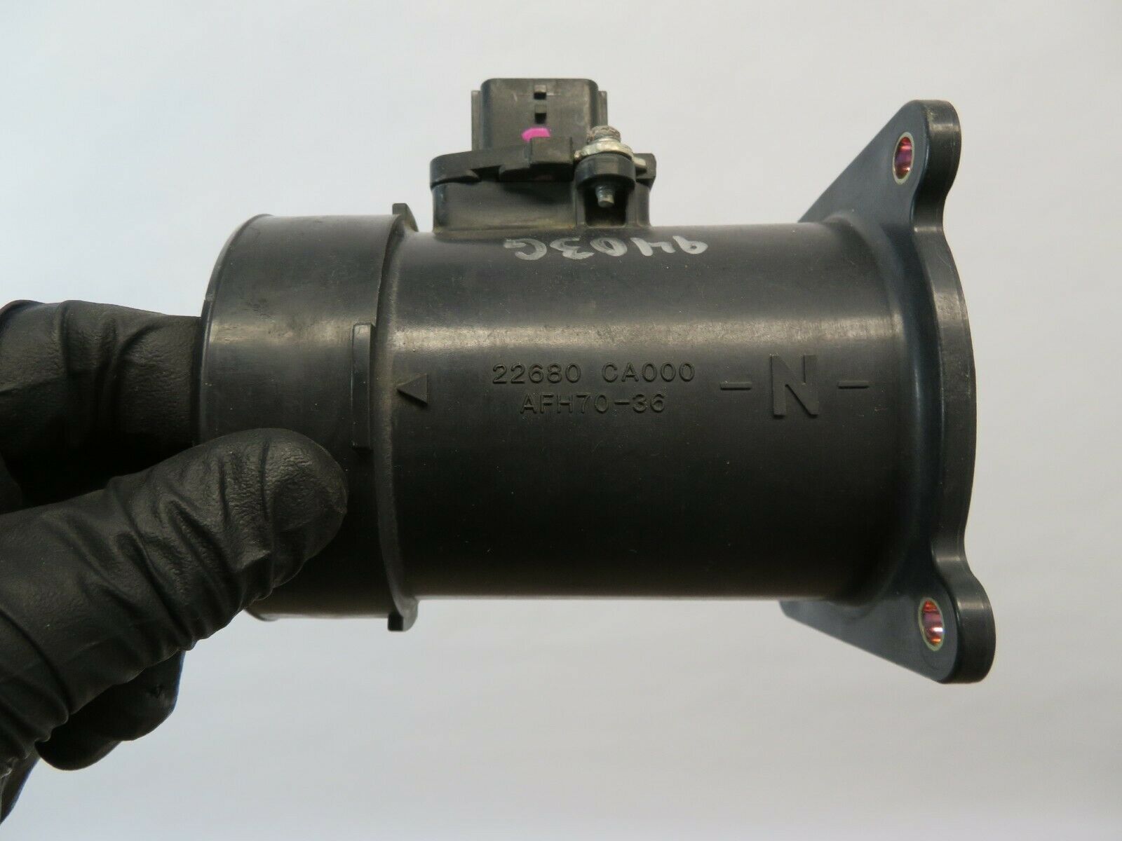 6449N NISSAN ALTIMA 04 05 06 OEM MAF INTAKE SENSOR MASS AIR FLOW METER