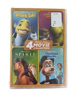 NEW DreamWorks 4 Film Collection: Shark Tale, Spirit, Flushed Away, Over... - $8.90