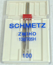 Schmetz Sewing Machine Double Needle ZW-100B - $7.29