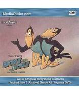 Heckle And Jeckle Cartoons DVD Archival Grade All 43 TerryToons - $18.95