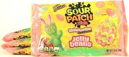 4 Count Mondelez Sour Patch Kids Candy Watermelon Jelly Beans 13 oz BB 6-18-2021