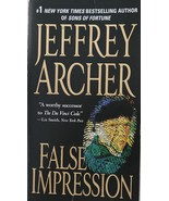 False Impression - Jeffrey Archer, paperback book, used, 0312939779 - $1.97