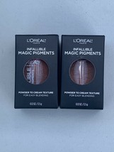 2X L’Oreal Infallible Magic Pigments “ 462 COFFEE DATE ” Powder to Cream Texture - $6.70