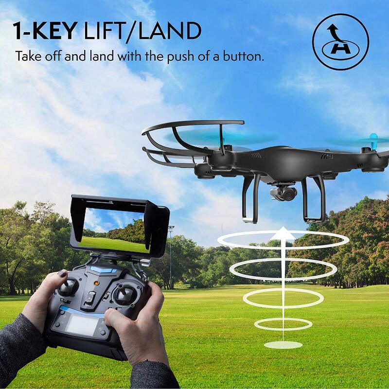 Drones with Camera for Adults FPV Drone 720P HD Live Video Camera