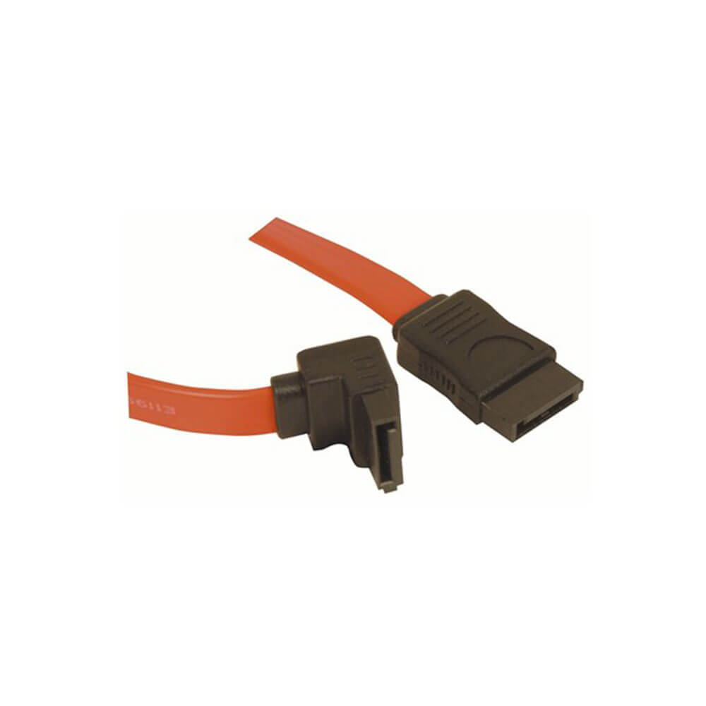Jaycar Female Plug to Right Angle Plug SATA Cable 1m Computer Cables
