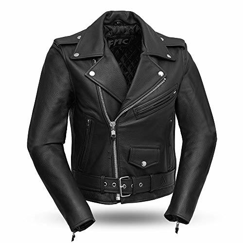 First MFG Co. - Bikerlicious - Women's Leather Motorcycle Jacket (Black, XX-Larg - Motorcycle Parts