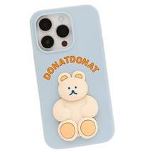 Romane Donatdonat Korean Bear Character iPhone 14 & iPhone 14 Pro Silicon Case  image 4