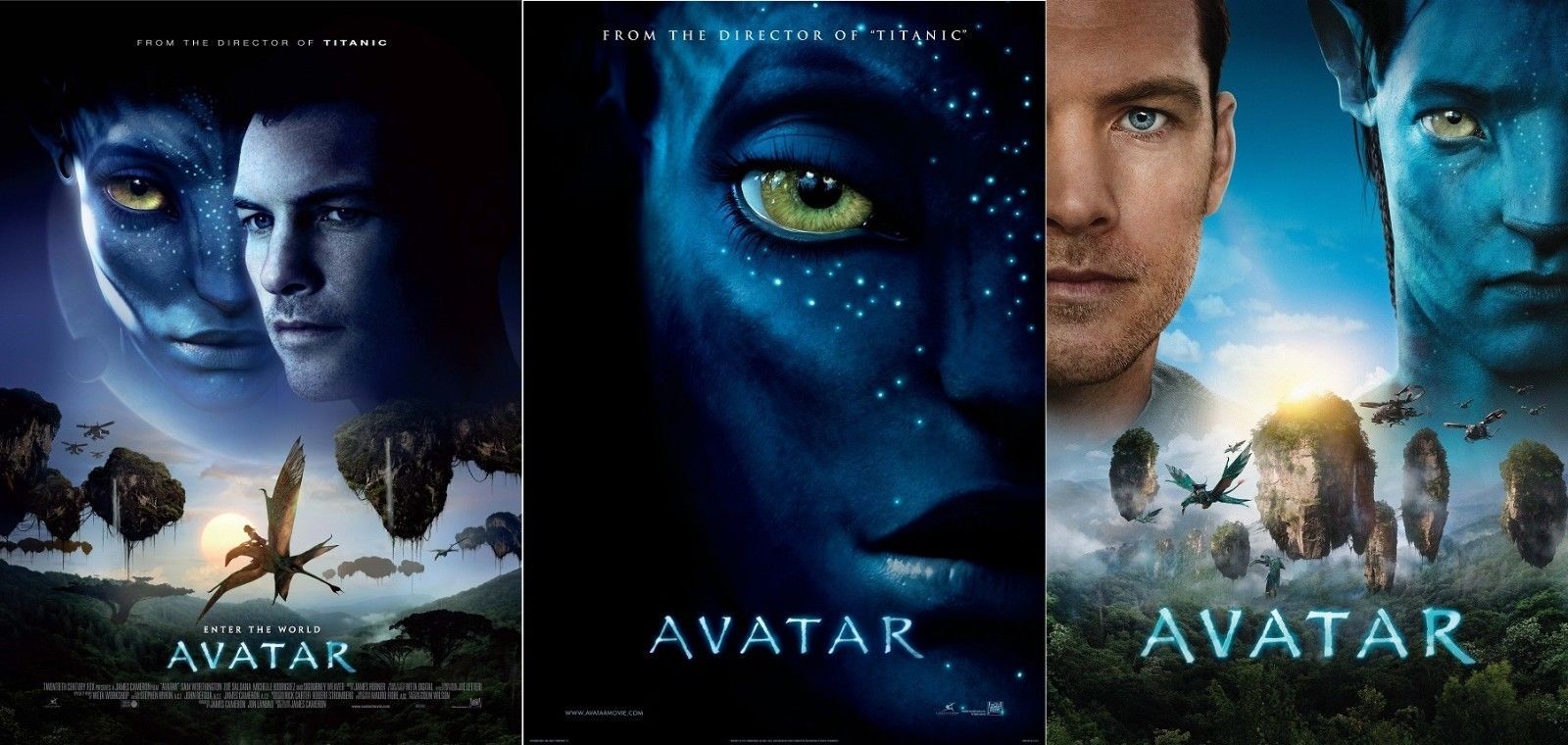 James Cameron Avatar Movie Poster