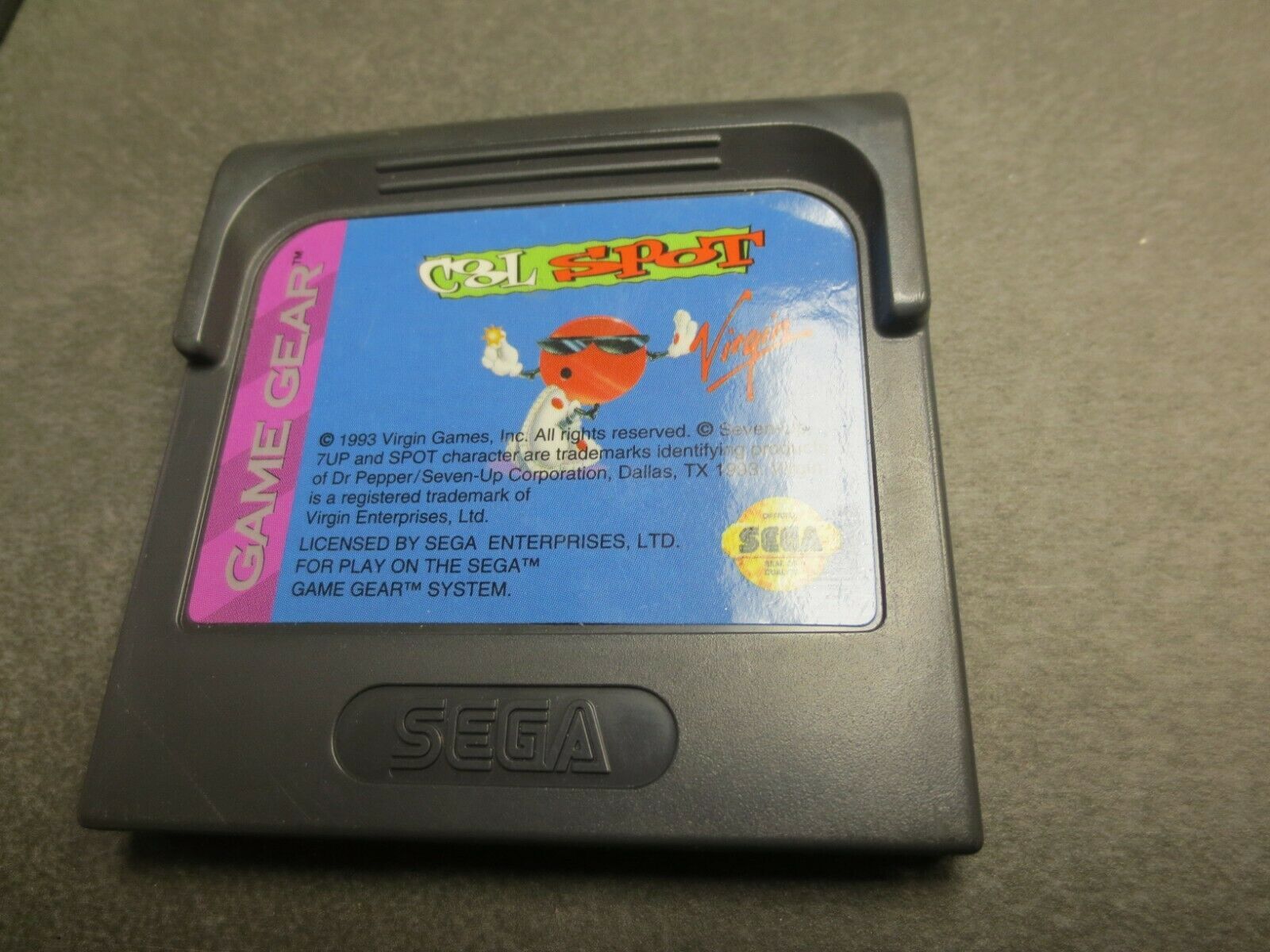 Cool Spot (Sega Game Gear, 1993) - Video Games