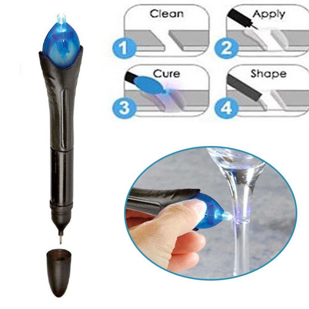 Laser Bond 5 Second Rapid Fix UV Light Repair Cure Tool Glue Liquid