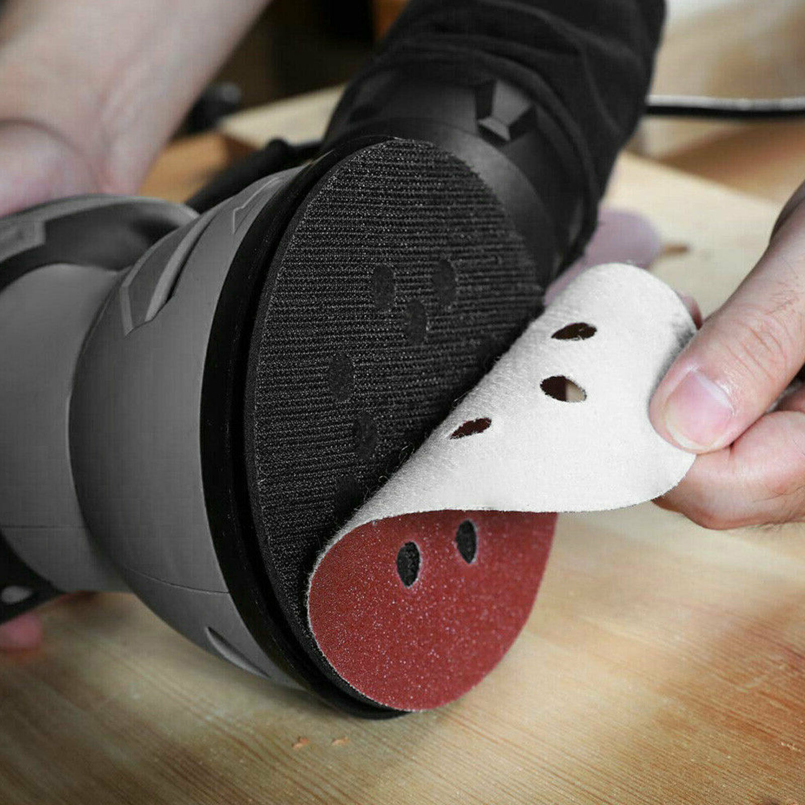 30PCS 5in 8002000 Grit Sanding Discs Orbital Sander paper Sheet Hook