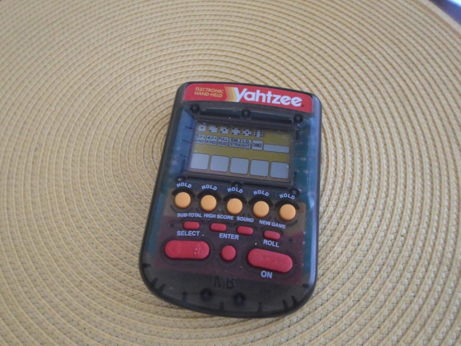 Electronic Handheld Yahtzee Game Electronic Games