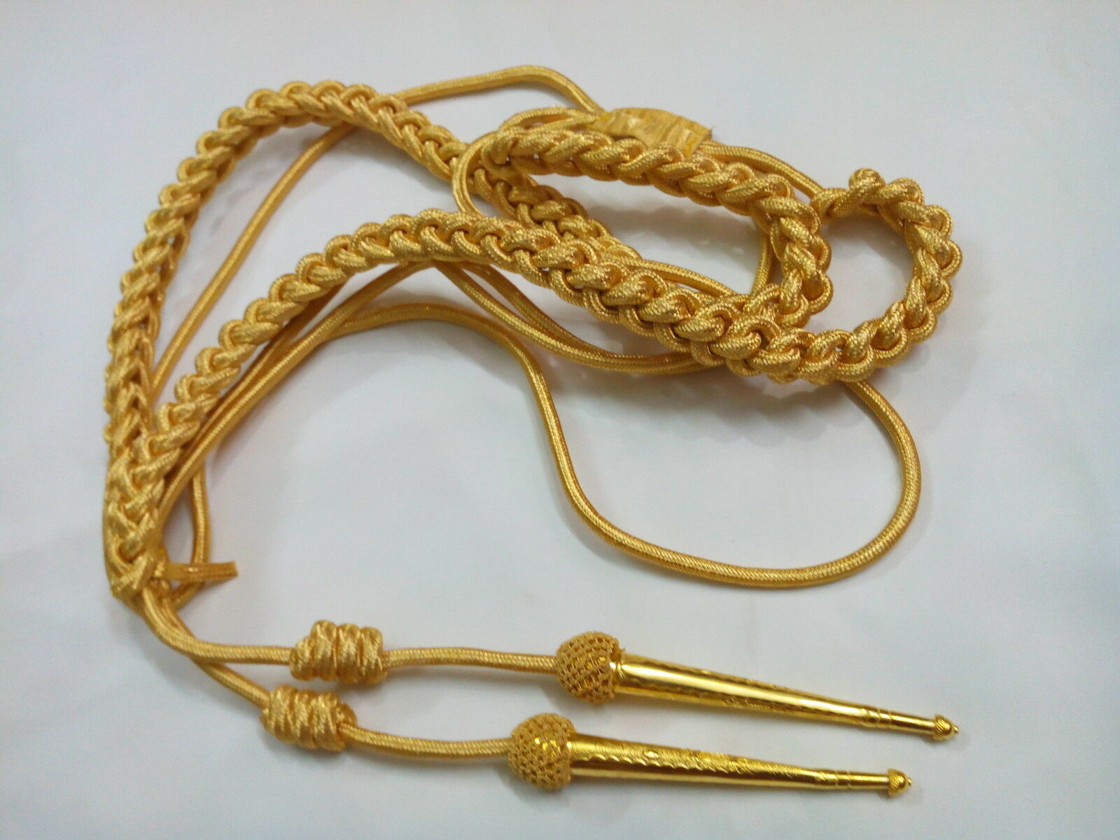 Army Aiguillette Gold Wire Cord/Officer US Military/British Navy ...