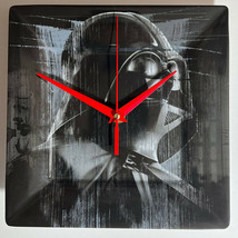 Star Wars Empire Villain Darth Vader 8" Wall mount Clock NEW 
