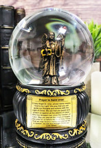 Christian Holy Archangel Saint Uriel Angel Of Light Glitter Water Globe ... - $29.99