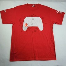 GameStop Super Mario Red Nintendo Switch Promo T-Shirt L - Large - Power... - $22.97