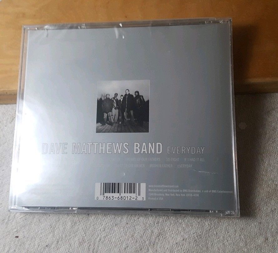 Dave Matthews Band Everyday CD 2001 New Sealed CDs