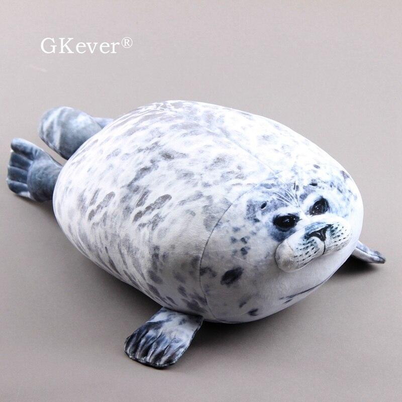 plush seal pillow