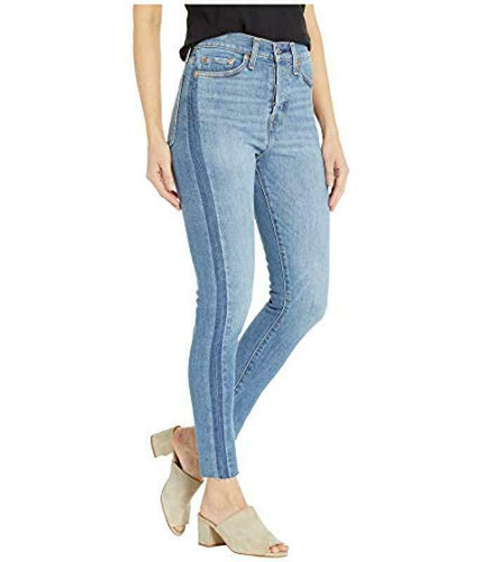 Levi's Women's Wedgie Skinny Jeans Button Fly Raw Hem Jeans Think Twice 28, 32 - Jeans