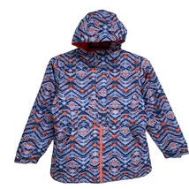 Columbia Youth Girls Snow Warm Hooded Jacket Zip Colorful Size XL - $39.75