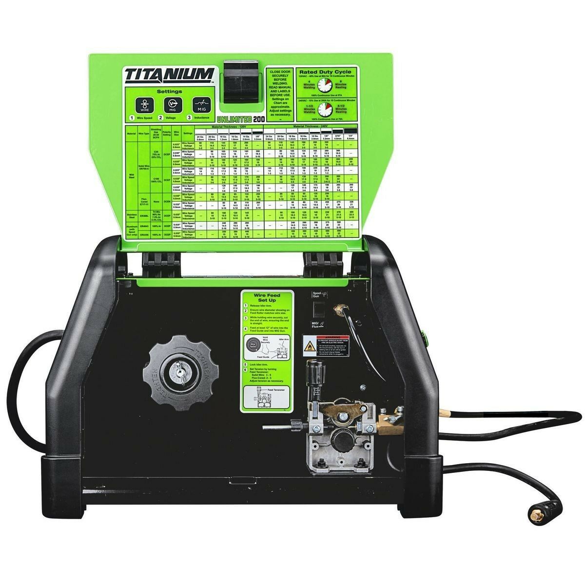 Titanium Unlimited 200 Professional Multiprocess Welder with 120/240