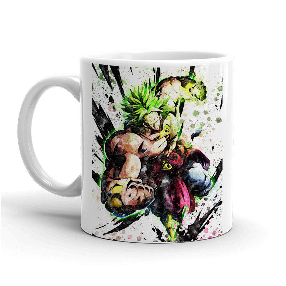 Dragon Ball Z Super Anime Coffee Mug 11oz Goku Vegeta Gift Tea Cup 