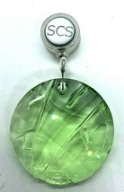 Swarovski Crystal Green Bamboo Retractable Suncatcher Ornament 905542 No Box - $34.65