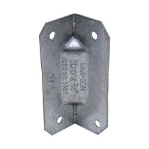 Simpson Strong-Tie 2.75 in. Hx1 in. W x 2.8 in. L Galvanized Steel Gusse... - $4.74