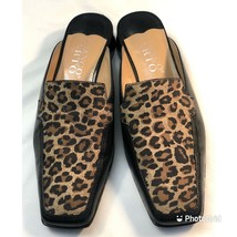 franco sarto leopard mules women’s shoes size 6.5 m - $19.40