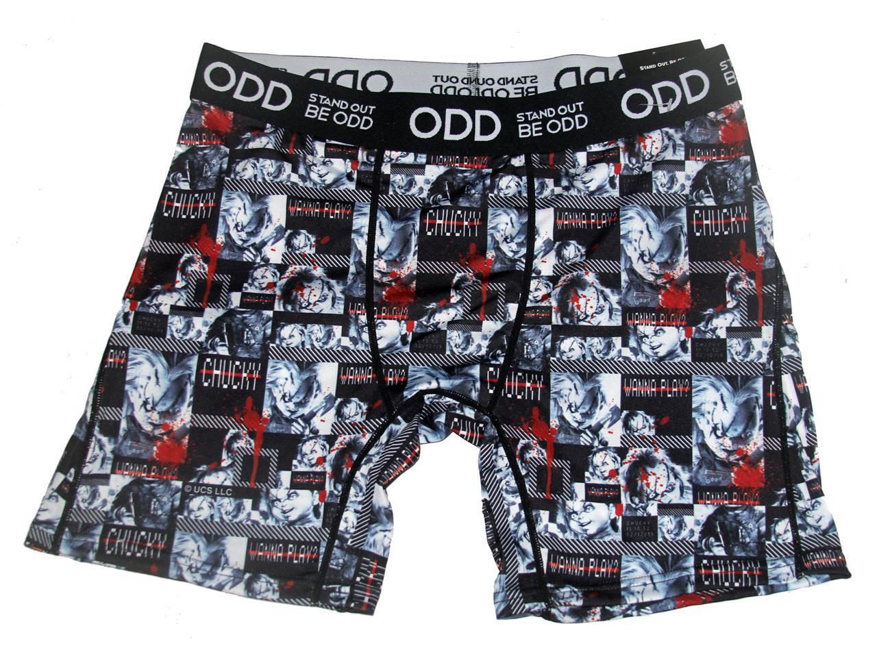 ODD STAND OUT BE ODD Child's Play WANNA PLAY? Bloody CHUCKY Boxer