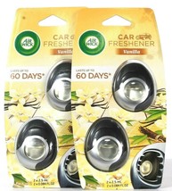 2 Packs Air Wick Vanilla 2 Count Car Freshener Lasts Up To 60 Days