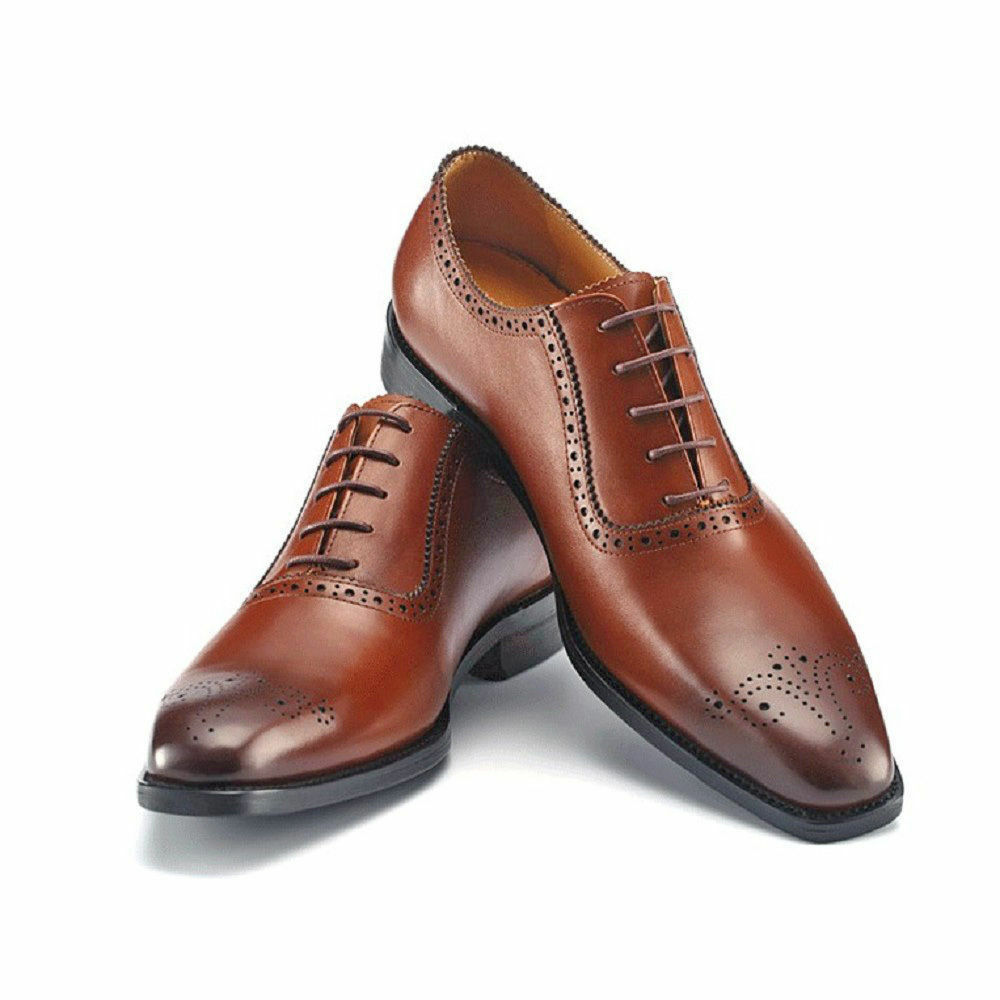 Handmade Oxford shoes for men stylish men's leather shoes handmade men