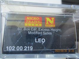 Micro-Trains # 10200219 LEO 60' Box Car Constellation Zodiac Series (N) image 6