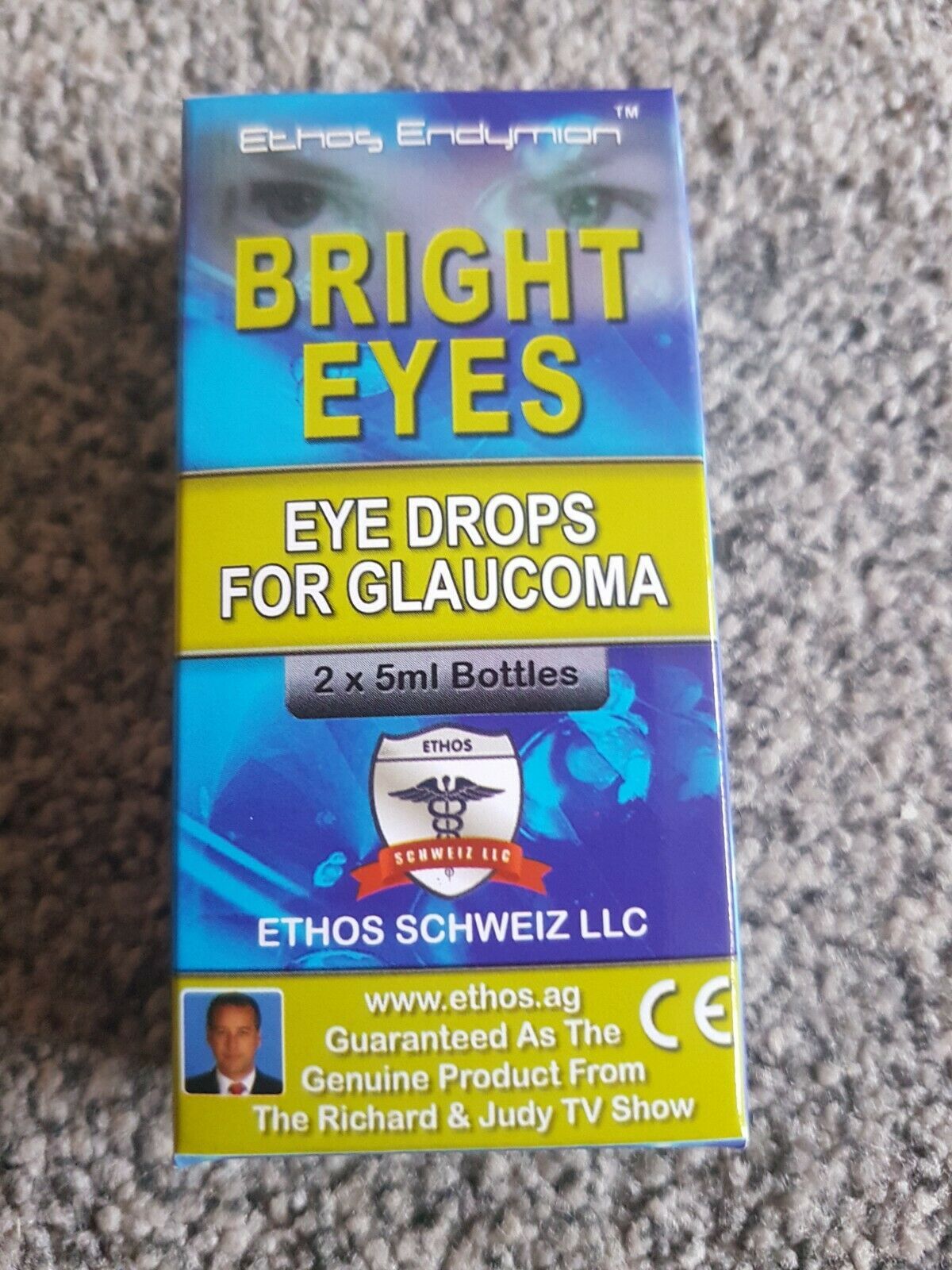 Ethos Bright Eyes Drops for 10ml One Box Eye Drops & Wash