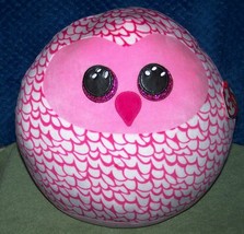 Ty Squish-A-Boo PINKY the OWL 14&quot;H NWT - $17.88